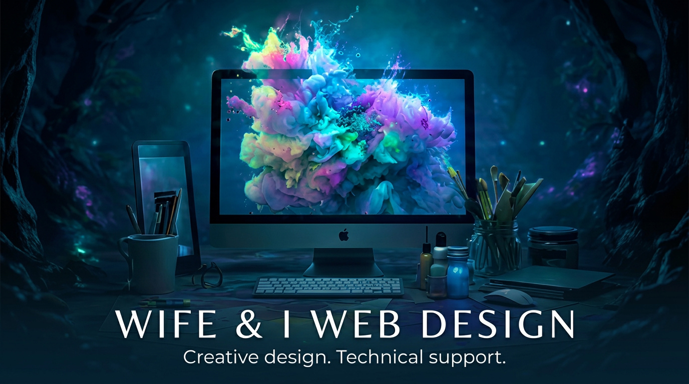Wife & I Web Design — Creative design. Technical support.